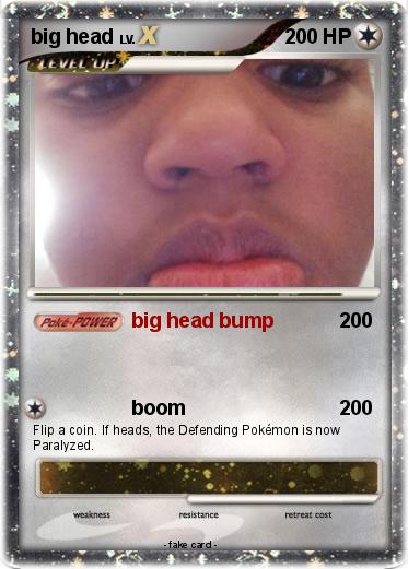Pokemon big head