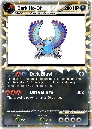 Pokemon Dark Ho-Oh
