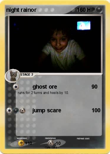 Pokemon night rainor