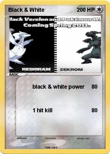 Pokemon Black & White