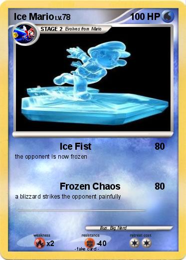 Pokemon Ice Mario