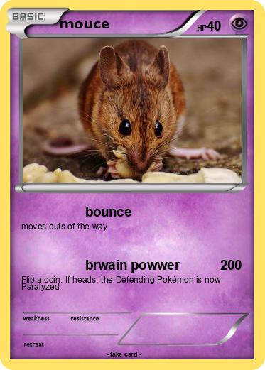Pokemon mouce