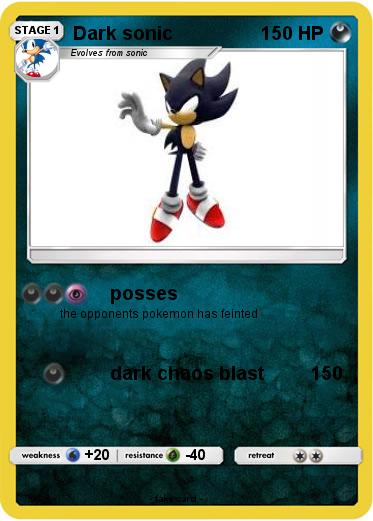 Pokemon Dark sonic