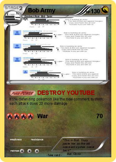 Pokemon Bob Army