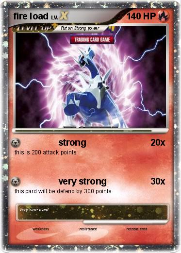 Pokemon fire load