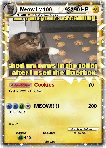 Pokemon Meow Lv.100.        9229