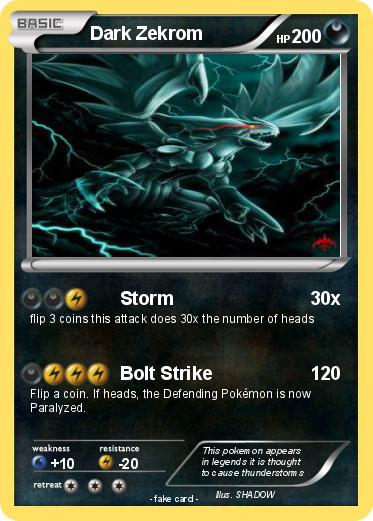 Pokemon Dark Zekrom