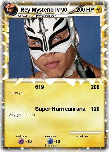 Pokemon Rey Mysterio lv 90