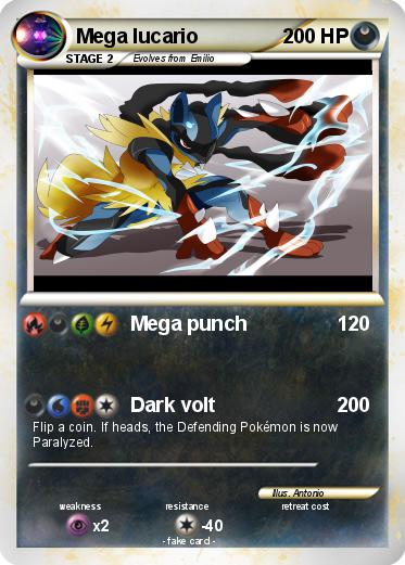 Pokemon Mega lucario