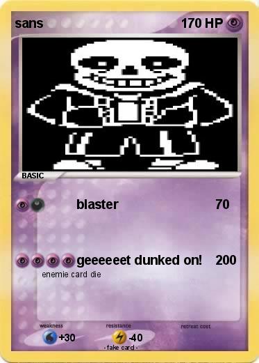 Pokemon sans