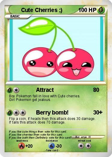 Pokemon Cute Cherries ;)