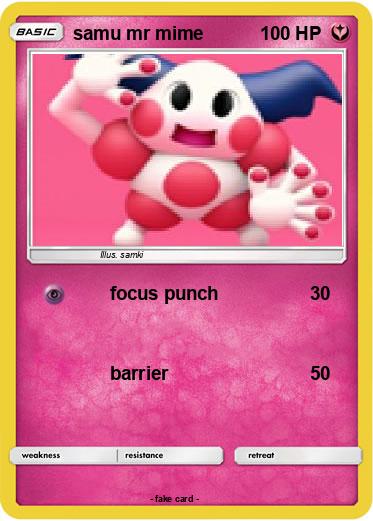 Pokemon samu mr mime