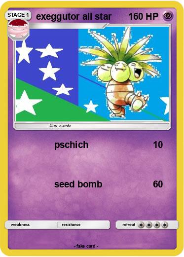 Pokemon exeggutor all star