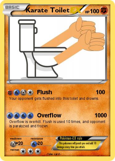 Pokemon Karate Toilet