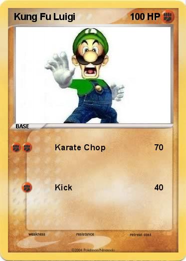 Pokemon Kung Fu Luigi