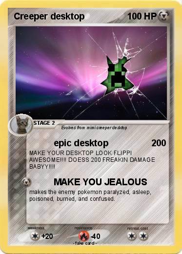 Pokemon Creeper desktop