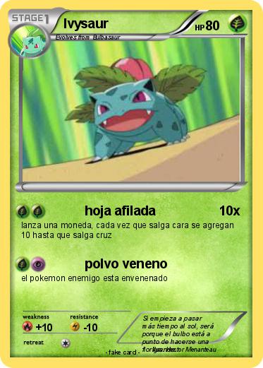 Pokemon Ivysaur
