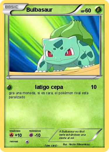 Pokemon Bulbasaur