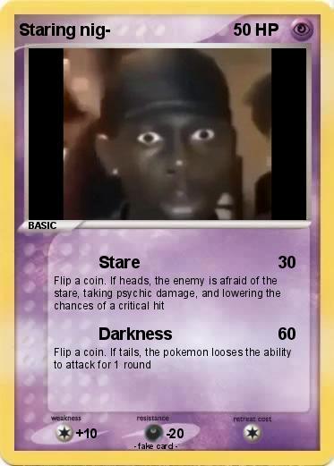 Pokemon Staring nig-