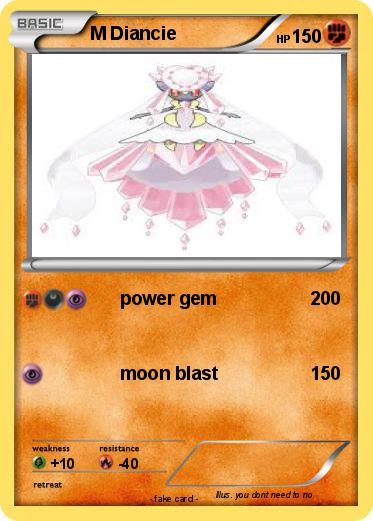 Pokemon M Diancie