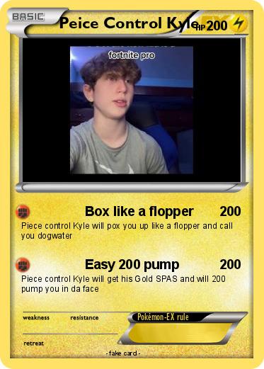 Pokemon Peice Control Kyle