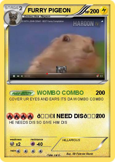 Pokemon FURRY PIGEON