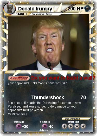 Pokemon Donald trumpy