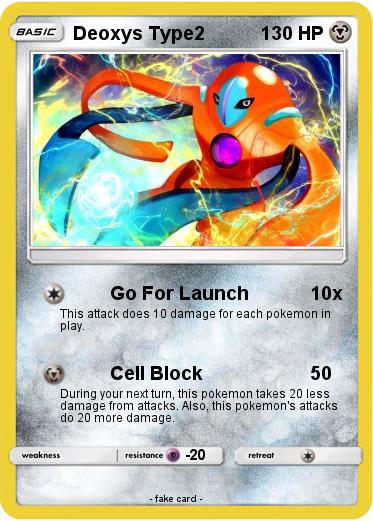 Pokemon Deoxys Type2