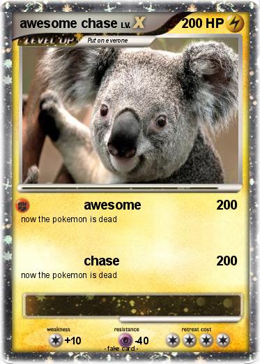 Pokemon awesome chase