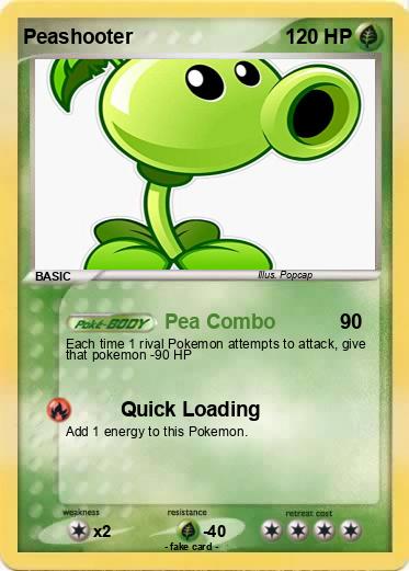 Pokemon Peashooter