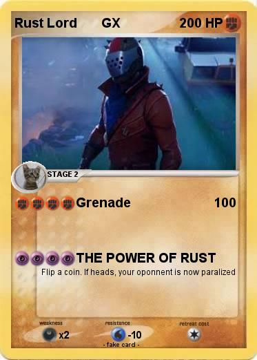 Pokemon Rust Lord       GX