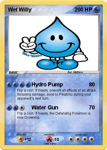 Pokemon Wet Willy