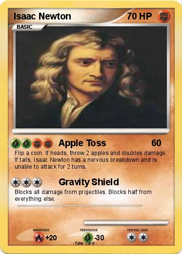 Pokemon Isaac Newton