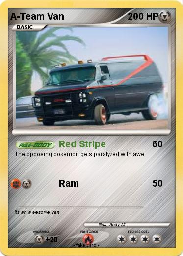 Pokemon A-Team Van
