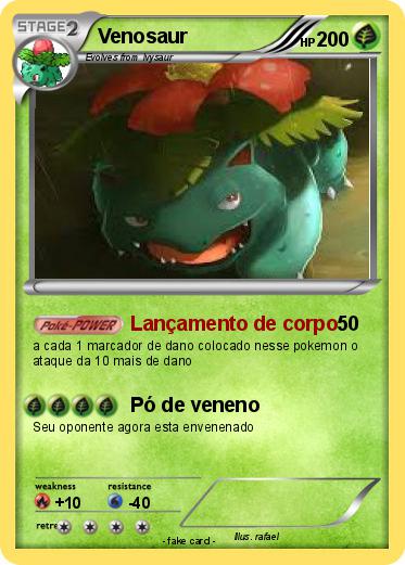 Pokemon Venosaur
