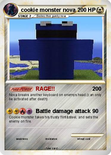 Pokemon cookie monster nova