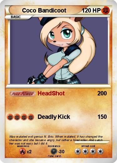 Pokemon Coco Bandicoot