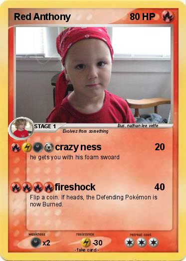 Pokemon Red Anthony