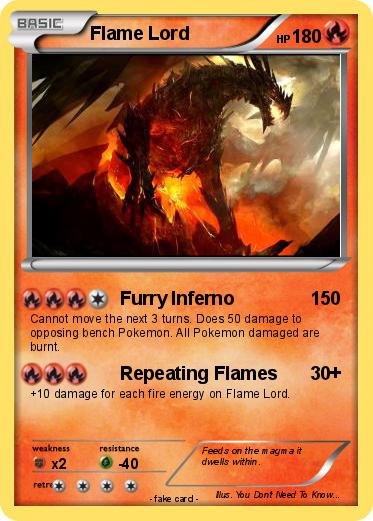 Pokemon Flame Lord
