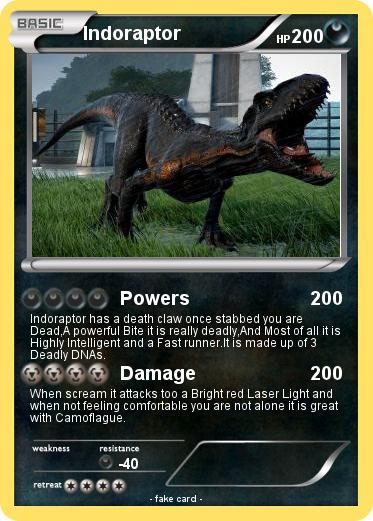 Pokemon Indoraptor