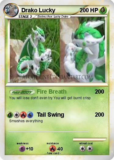 Pokemon Drako Lucky