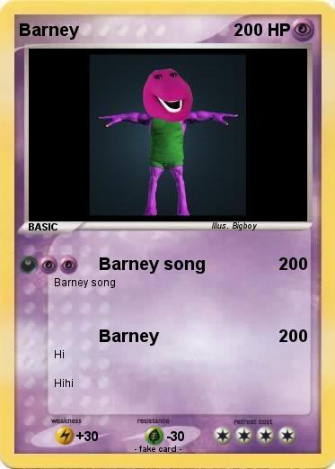 Pokemon Barney
