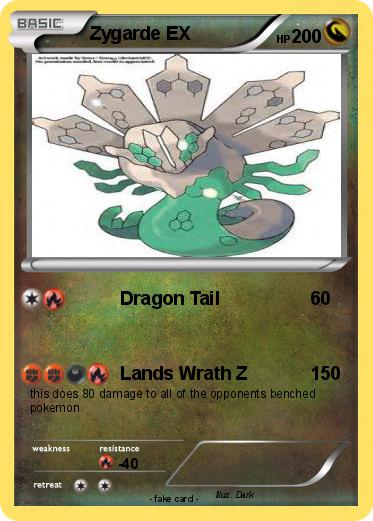Pokemon Zygarde EX