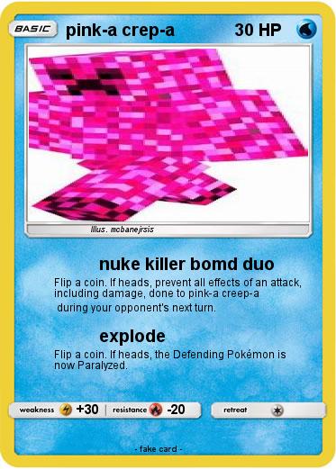 Pokemon pink-a crep-a