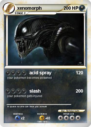 Pokemon xenomorph