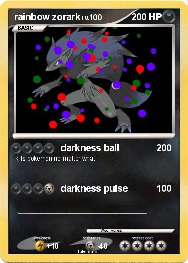 Pokemon rainbow zorark