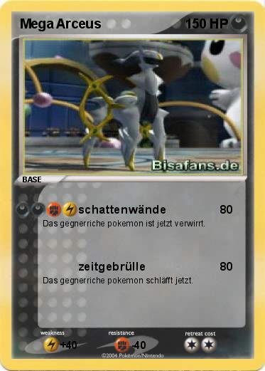 Pokemon Mega Arceus