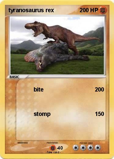 Pokemon tyranosaurus rex