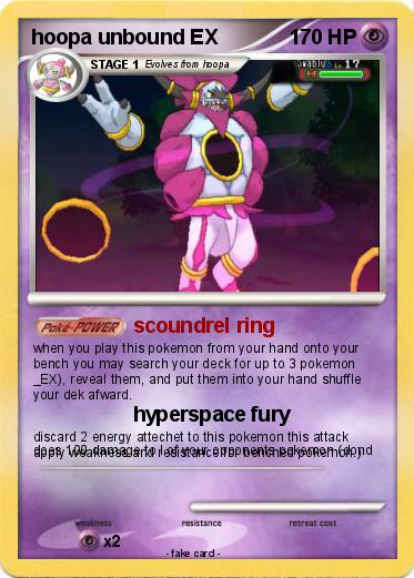 Pokemon hoopa unbound EX