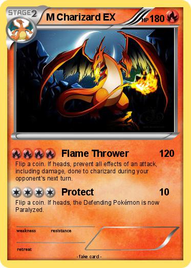 Pokemon M Charizard EX
